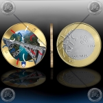 3 EVRO SLOVENIJA 2025 (Nova Gorica - Gorizia) BARVNI